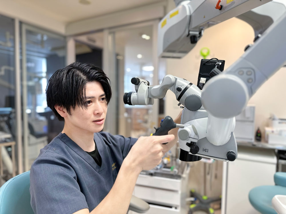 歯科医師によるチェック